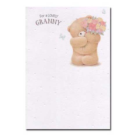 Lovely Granny Forever Friends Birthday Card